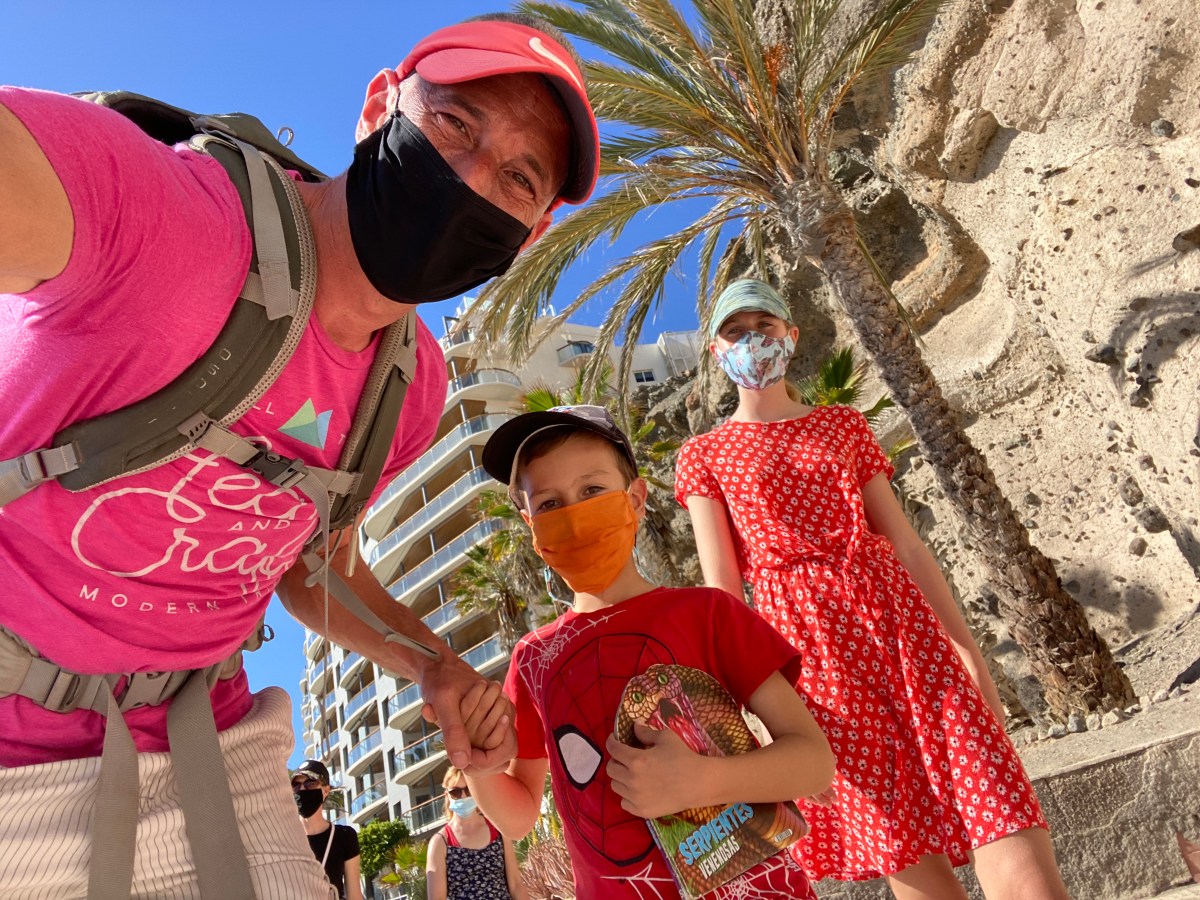A Normal Day for a Kid in the Canaries : Covid&nbsp;Edition